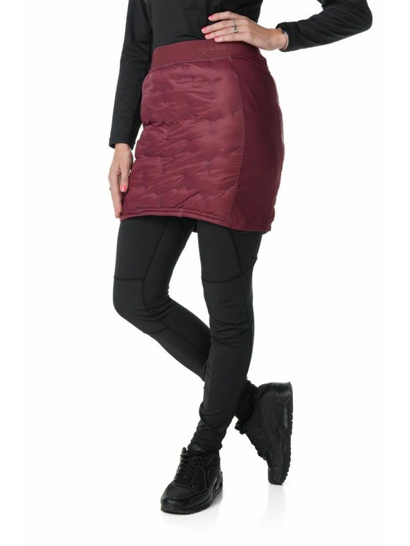 Kilpi Čierna dámska zimná prešívaná sukňa Kilpi LIAN