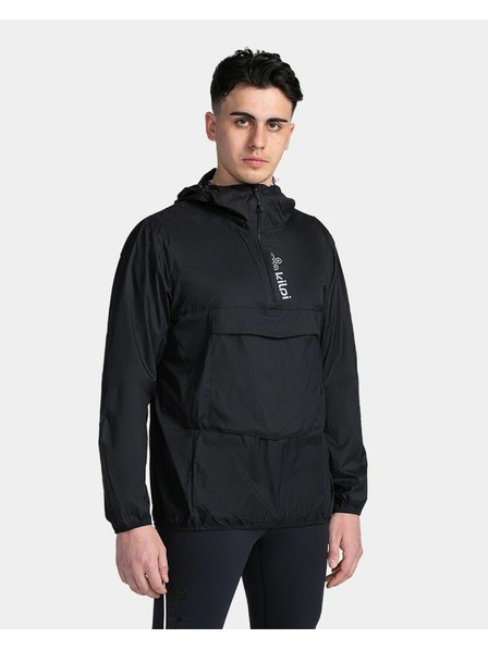 Kilpi Čierna pánska ľahká anoraková bunda Kilpi ANORI-M