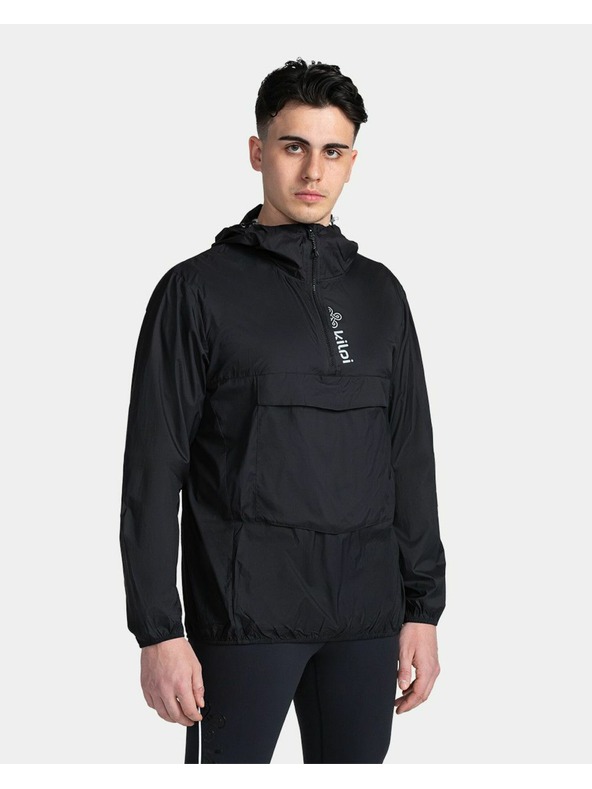 Kilpi Čierna pánska ľahká anoraková bunda Kilpi ANORI-M