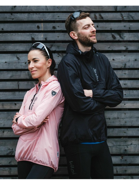 Kilpi Čierna pánska ľahká anoraková bunda Kilpi ANORI-M