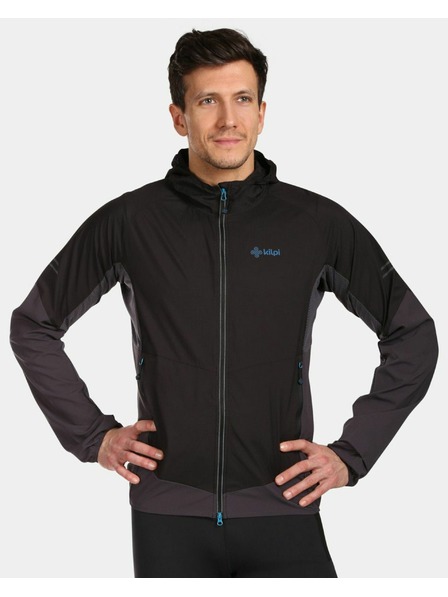 Kilpi Čierna pánska hybridná bunda Kilpi RAYEN-M