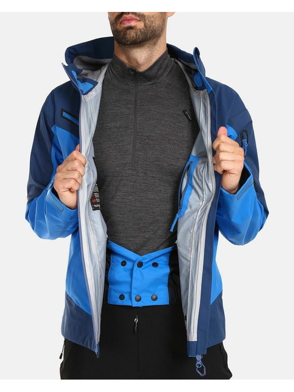Kilpi Modrá pánska športová membránová bunda KILPI Hastar-M