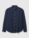 GAP Košeľa oxford oversize s logom GAP