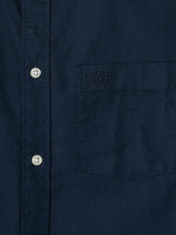 GAP Košeľa oxford oversize s logom GAP