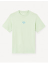 Celio Svetlozelené pánske tričko Celio Jeword