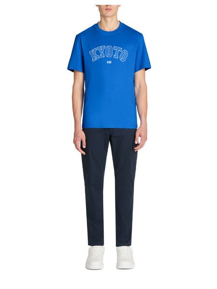 Celio Modré pánske tričko Celio Jeoverdu