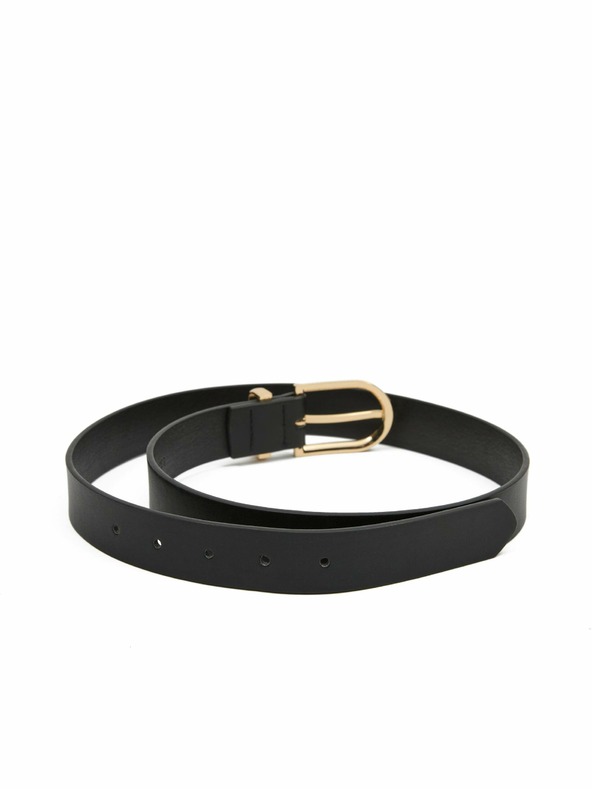 Orsay Čierny dámsky opasok ORSAY