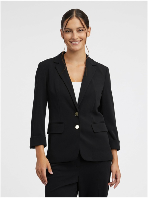Orsay Čierne dámske sako ORSAY