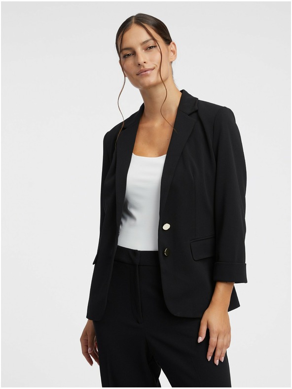 Orsay Čierne dámske sako ORSAY