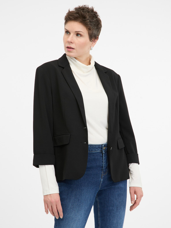 Orsay Čierne dámske sako ORSAY