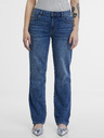 Orsay Tmavomodré dámske rovné džínsy ORSAY