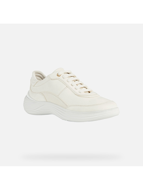 Geox Biele dámske tenisky Geox Fluctis