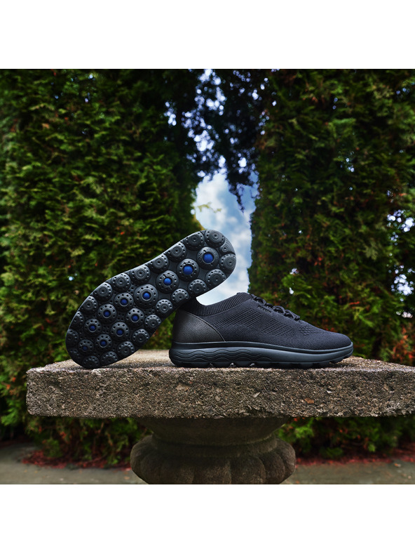 Geox Tmavo modré pánske tenisky Geox Spherica