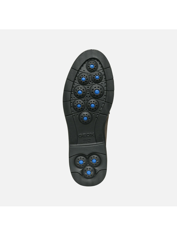 Geox Tmavosivé dámske mokasíny Geox Spherica Ec1