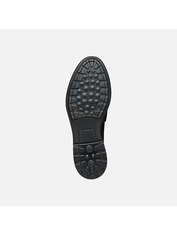 Geox Tmavohnedé dámske mokasíny Geox Walk Pleasure