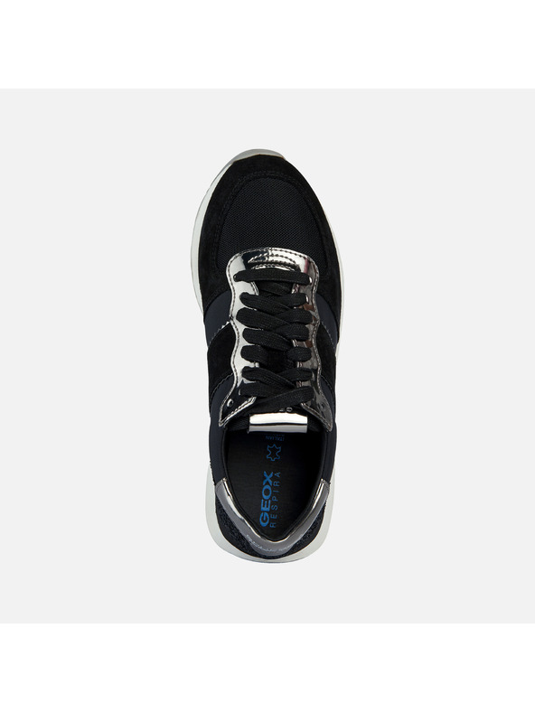 Geox Čierne dámske tenisky Geox Spherica Vseries