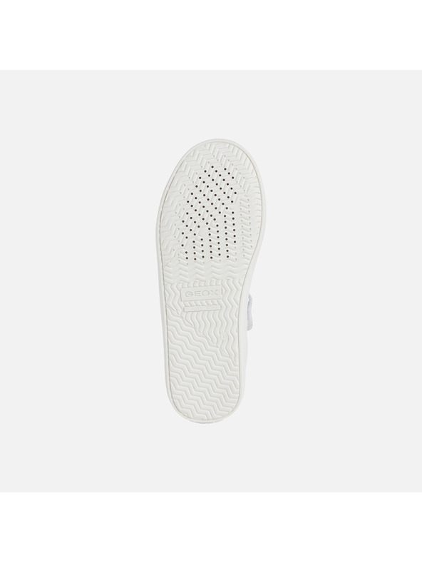 Geox Biele dievčenské tenisky Geox Kathe