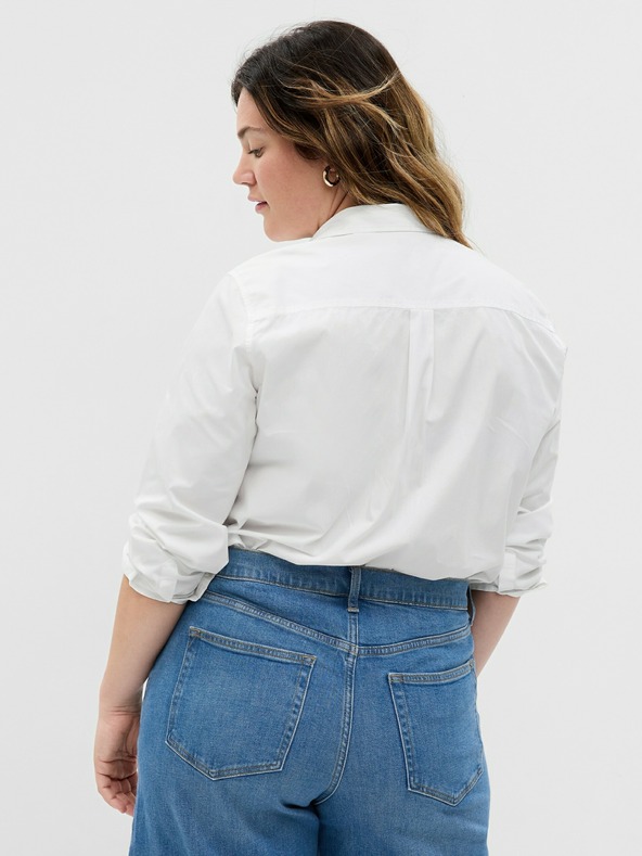 GAP Popelínová košeľa The Perfect Shirt GAP