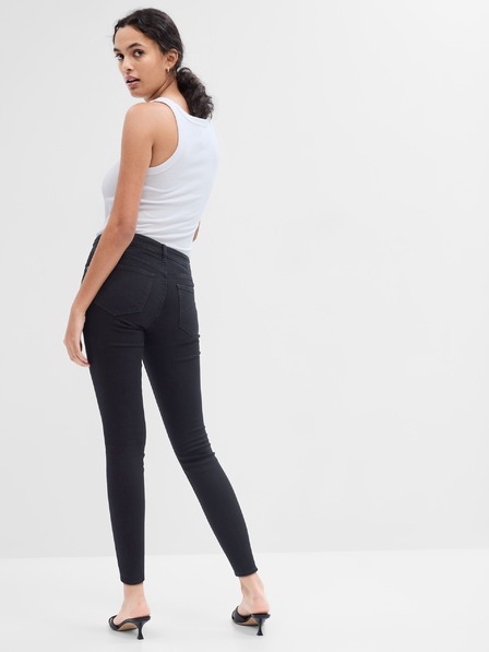GAP Džínsy Mid Rise Universal Legging Washwell GAP