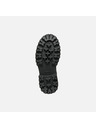 Geox Čierna dievčenská členková obuv Geox Maquinnerns