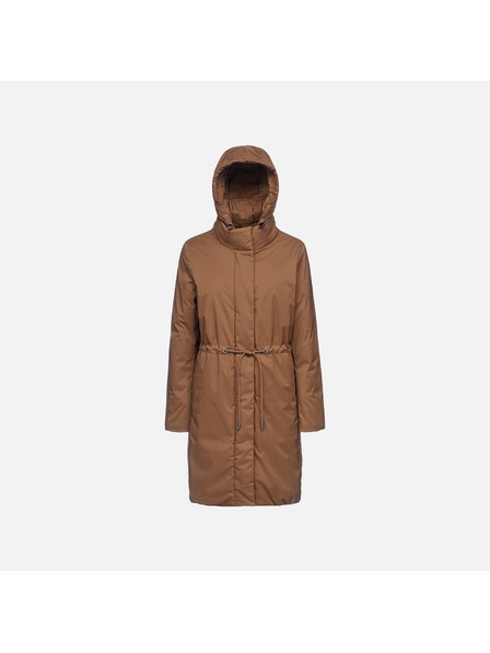 Geox Hnedý dámsky kabát Geox Eleana