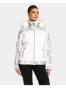 Kilpi Biela dámska zateplená lyžiarska bunda Kilpi Lena-W