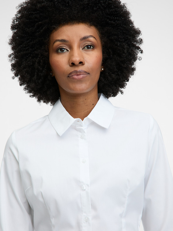 Orsay Biela dámska košeľa ORSAY