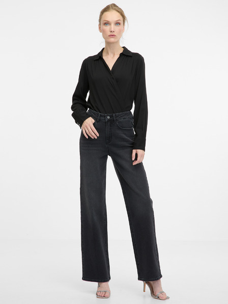 Orsay Čierna dámska blúzka ORSAY