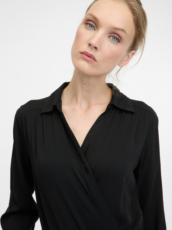 Orsay Čierna dámska blúzka ORSAY