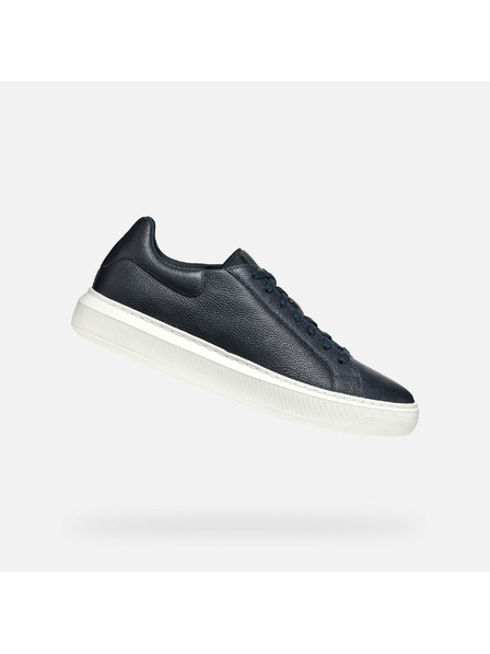 Geox Tmavomodré pánske tenisky Geox Deiven