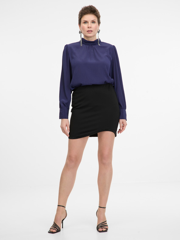 Orsay Čierna dámska sukňa ORSAY