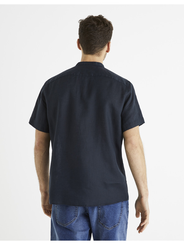 Celio Ľanová košeľa Bamaopoc Celio