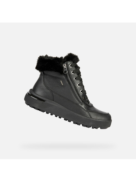 Geox Čierne dámske členkové topánky Geox Dalyla B ABX