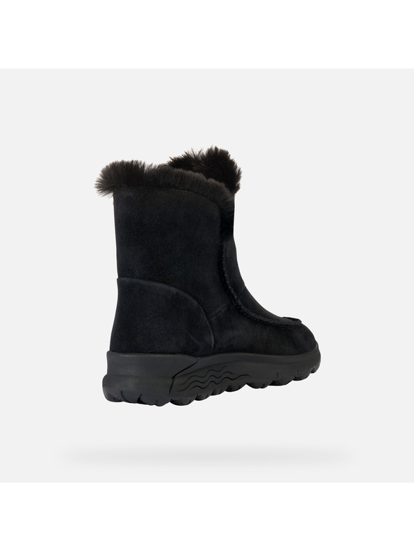 Geox Čierne dámske členkové topánky Geox Spherica 4X4 B ABX