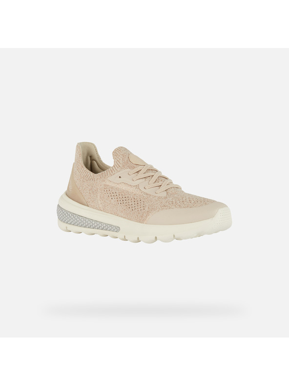 Geox Béžové dámske tenisky Geox Spherica Actif
