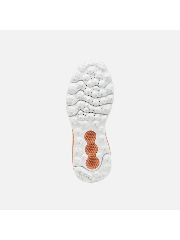 Geox Oranžové dámske tenisky Geox Spherica Actif