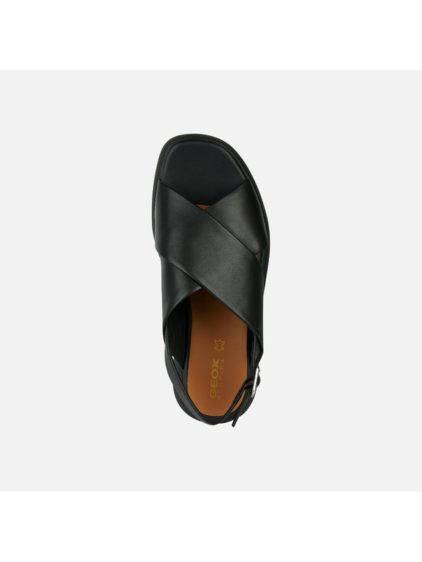 Geox Čierne dámske sandále Geox Spherica EC4.1 S