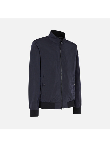 Geox Modrá pánska bunda Geox Deiven