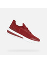 Geox Tmavočervené pánske tenisky Geox Spherica actif