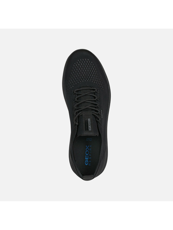 Geox Čierne pánske tenisky Geox Spherica
