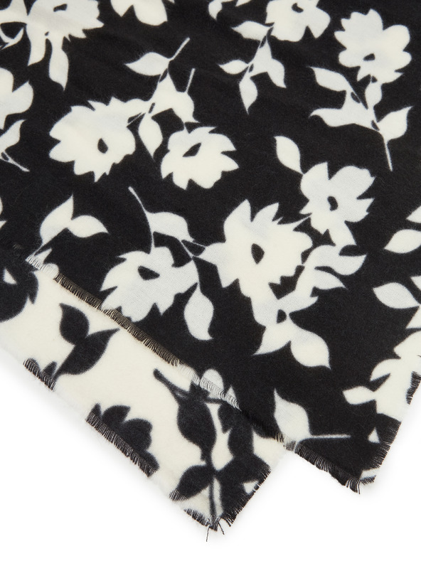 Orsay Čierna dámska vzorovaná šatka ORSAY