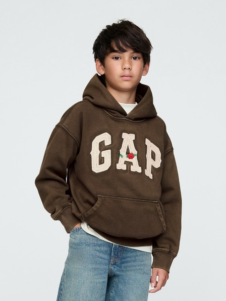 GAP Detská mikina s logom Western Unisex GAP
