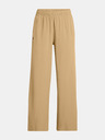 Under Armour Športové nohavice Under Armour UA Rival Wide Leg Pant-BRN