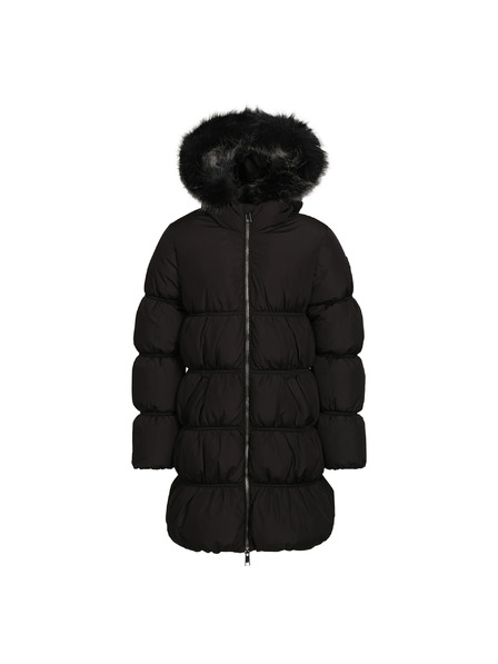 NAX Detský hi-therm kabát nax NAX MONO čierny