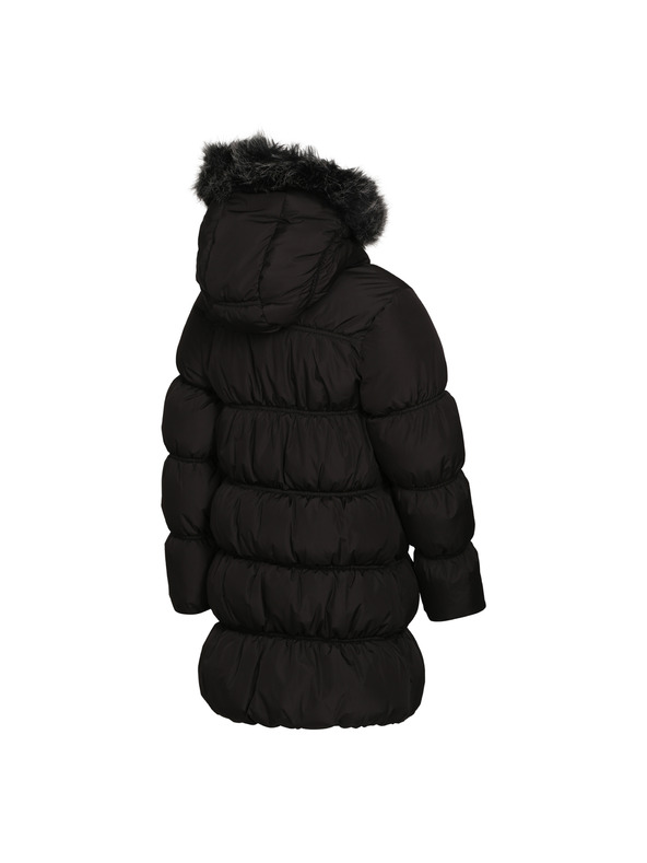 NAX Detský hi-therm kabát nax NAX MONO čierny