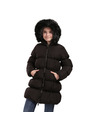 NAX Detský hi-therm kabát nax NAX MONO čierny