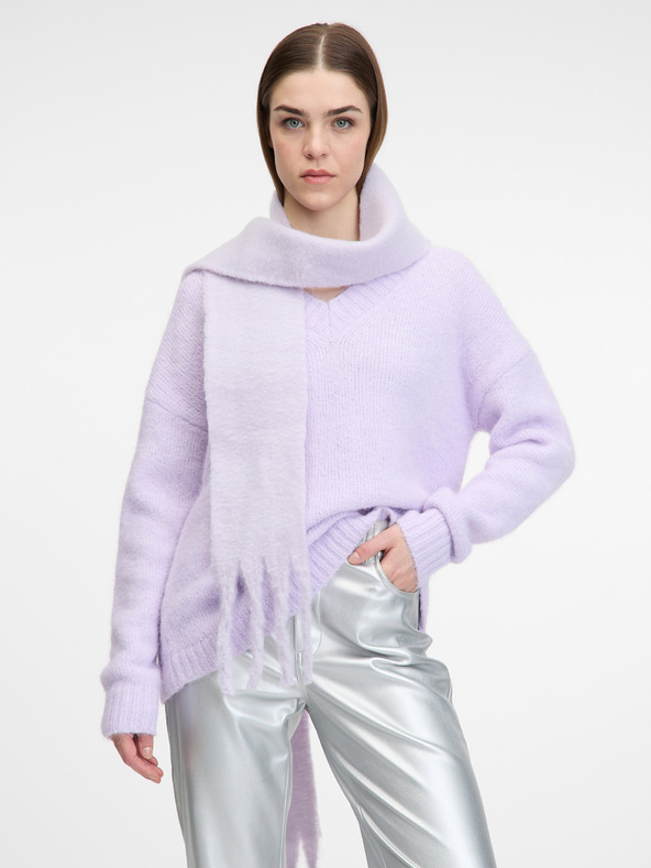 Orsay Svetlo fialový šál ORSAY