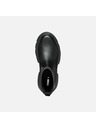 Geox Čierne dievčenské členkové topánky Geox Junette