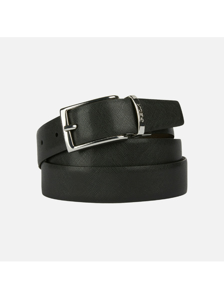 Geox Čierny pánsky opasok Geox