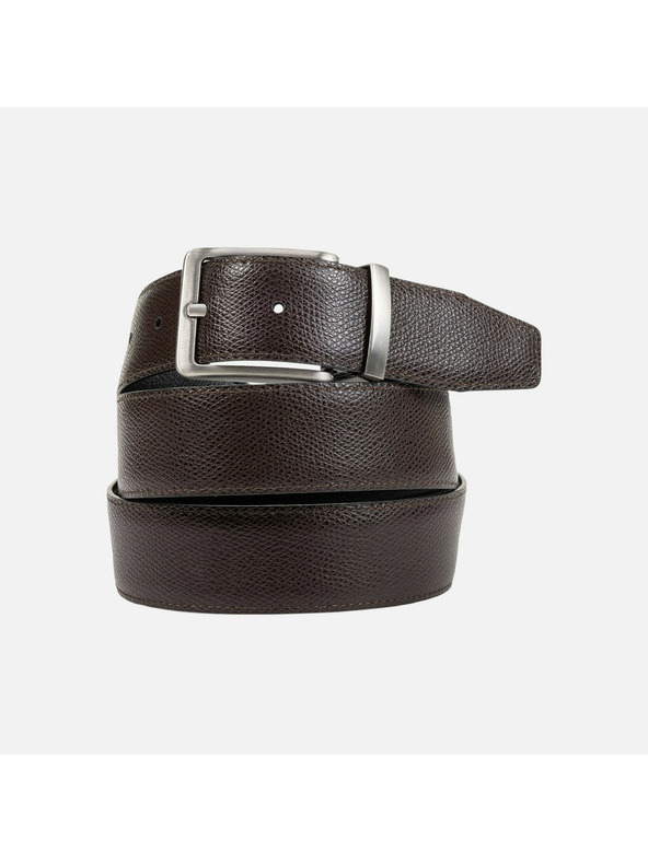 Geox Čierny pánsky opasok Geox